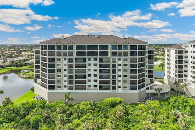 11600 Court Of Palms Unit 301, Fort Myers, FL 33908 - view of apartment building / complex featuring a water view