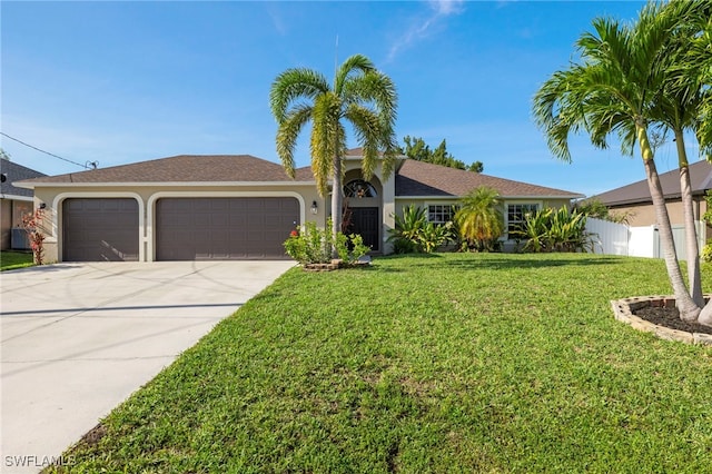 1226 SW 15th Ter, Cape Coral, FL 33991 - single story home with a garage, driveway, and stucco siding