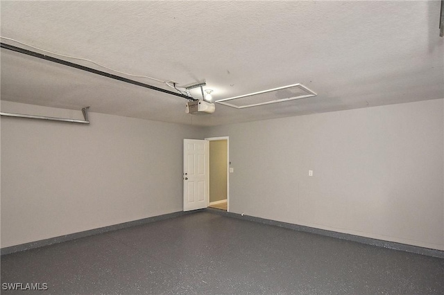 4016 35th St SW, Lehigh Acres, FL 33976 - garage with baseboards and a garage door opener