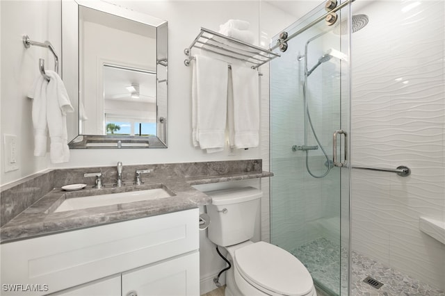 827 E Gulf Dr Unit C6, Sanibel, FL 33957 - bathroom with vanity and a shower stall