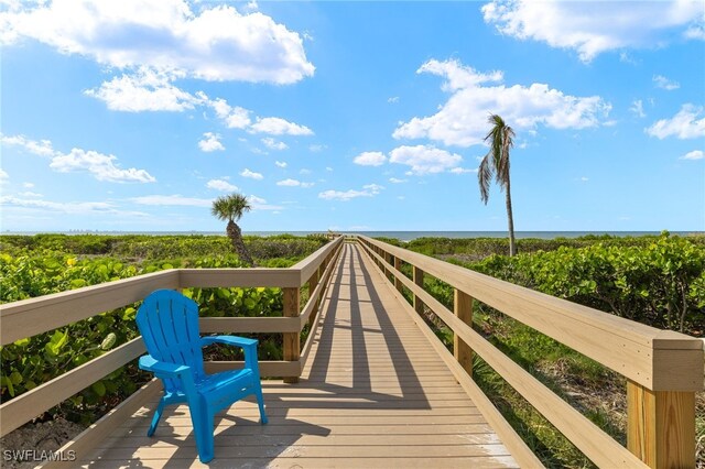 827 E Gulf Dr Unit C6, Sanibel, FL 33957 - view of wooden terrace