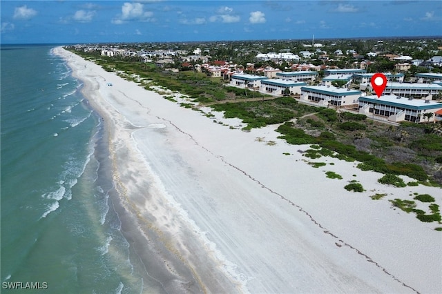 827 E Gulf Dr Unit C6, Sanibel, FL 33957 - bird's eye view of unending shoreline