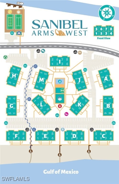827 E Gulf Dr Unit C6, Sanibel, FL 33957 - map / location