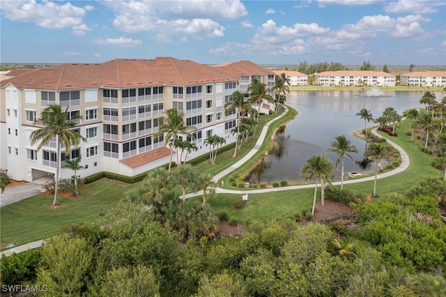 9121 Southmont Cv Unit 204, Fort Myers, FL 33908 - view of apartment building / complex featuring a water view