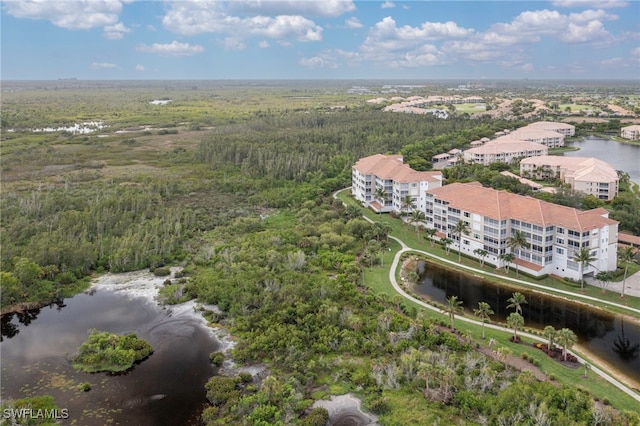 9121 Southmont Cv Unit 204, Fort Myers, FL 33908 - bird's eye view of a heavily wooded area, a large body of water, and apartment complex / building