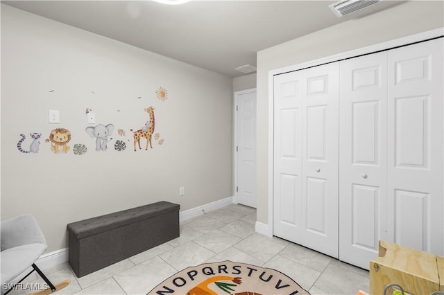 3214 45th St W, Lehigh Acres, FL 33971 - unfurnished bedroom with baseboards and a closet
