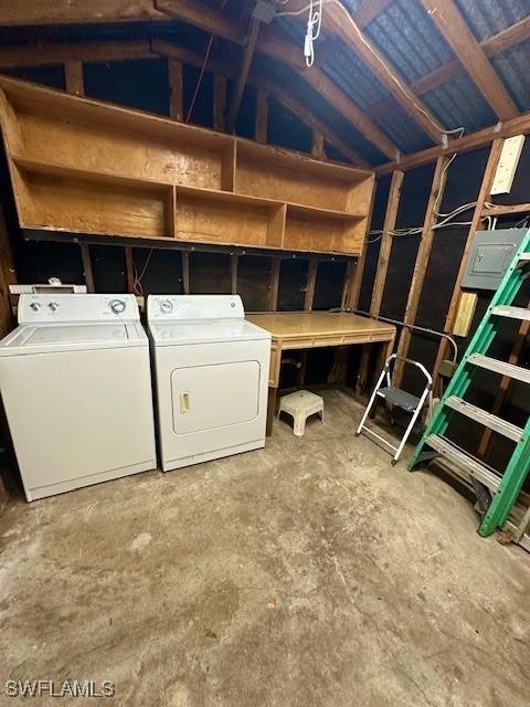 261 Redlin St, North Fort Myers, FL 33903 - washroom with washer and clothes dryer