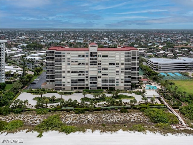 100 N Collier Blvd Unit 803, Marco Island, FL 34145 - drone / aerial view of apartment complex