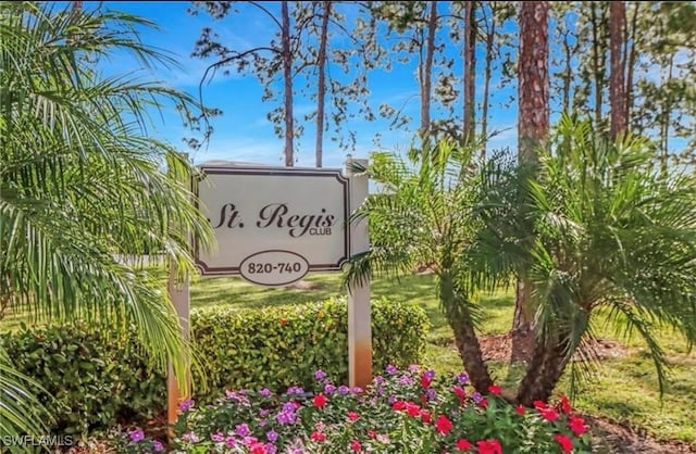 780 Augusta Blvd Unit C204, Naples, FL 34113 - view of community sign