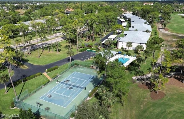 780 Augusta Blvd Unit C204, Naples, FL 34113 - drone / aerial view of a pool