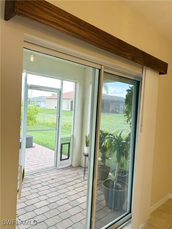 406 SW 25th Pl, Cape Coral, FL 33991 - view of doorway to outside