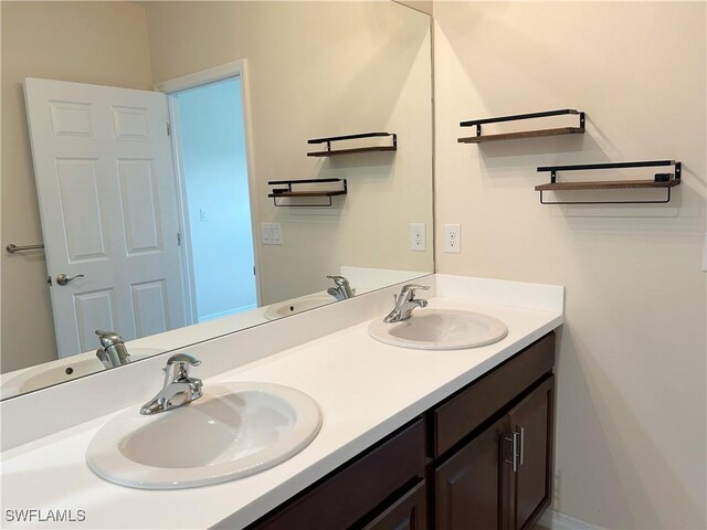 406 SW 25th Pl, Cape Coral, FL 33991 - full bathroom with double vanity