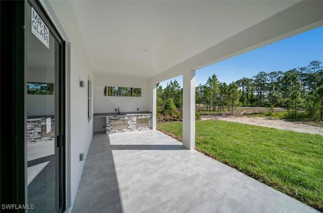 1820 Marson St, Lehigh Acres, FL 33972 - view of patio / terrace featuring area for grilling