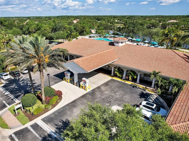 28979 Vermillion Ln, Bonita Springs, FL 34135 - aerial view of a pool