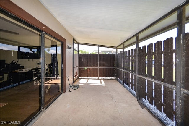 12964 Meadowood Ct, Fort Myers, FL 33919 - view of unfurnished sunroom