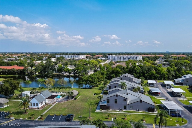 12964 Meadowood Ct, Fort Myers, FL 33919 - bird's eye view of a nearby body of water