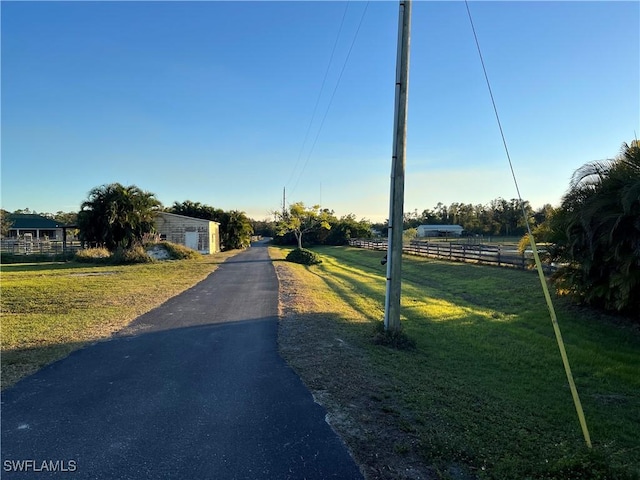 10551 Deal Rd, North Fort Myers, FL 33917 - view of road