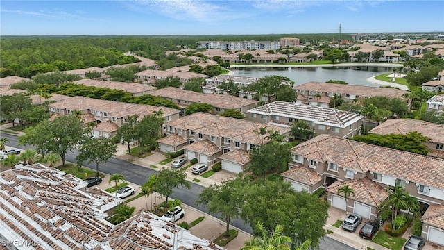 10020 Ravello Blvd, Fort Myers, FL 33905 - aerial view of residential area with a nearby body of water