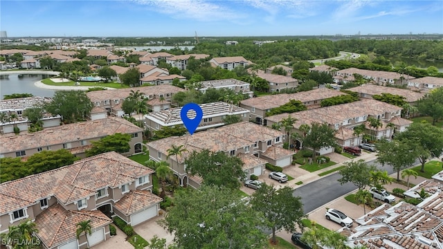 10020 Ravello Blvd, Fort Myers, FL 33905 - aerial view of residential area with a nearby body of water