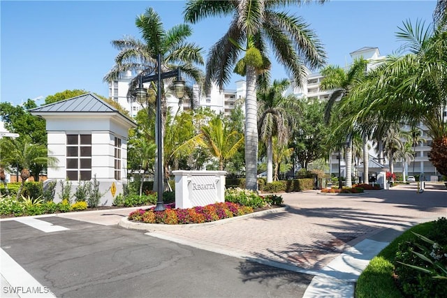 460 Launch Cir Ph 01, Naples, FL 34108 - view of asphalt road with curbs