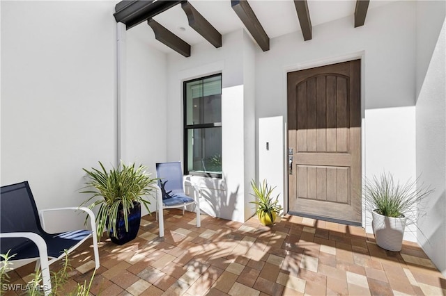 16304 Corsica Way Unit 101, Naples, FL 34110 - entrance to property with stucco siding