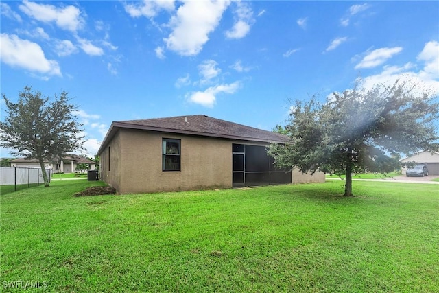 2211 SW 12th Ln, Cape Coral, FL 33991 - back of property with stucco siding