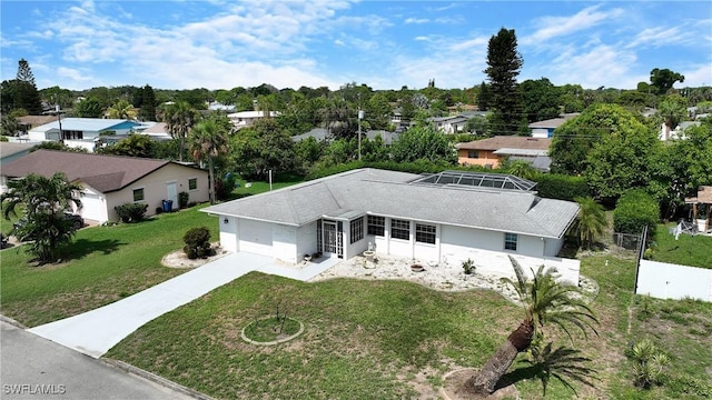 104 Waterview Ave, Lehigh Acres, FL 33936 - aerial perspective of suburban area