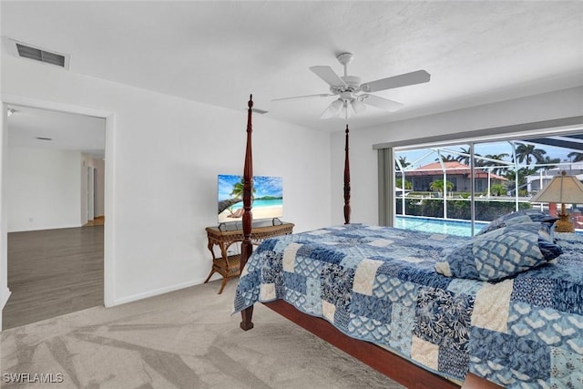 53 Madagascar Ct, Marco Island, FL 34145 - bedroom with ceiling fan and carpet