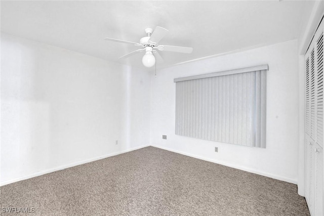 53 Madagascar Ct, Marco Island, FL 34145 - carpeted empty room with ceiling fan and baseboards