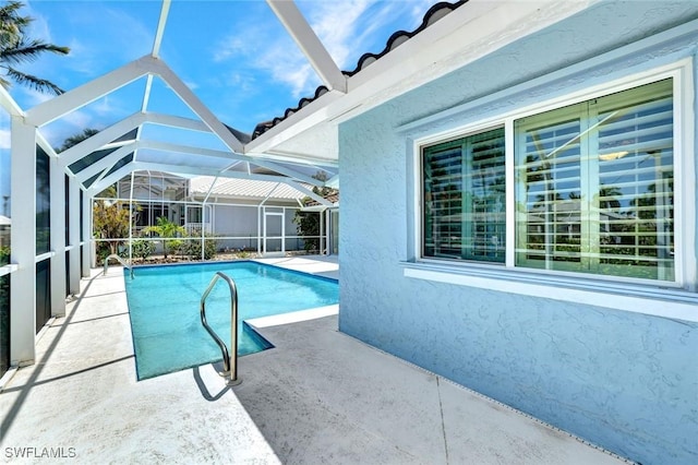 53 Madagascar Ct, Marco Island, FL 34145 - swimming pool with a patio and a lanai