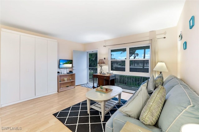 240 N Collier Blvd Unit G8, Marco Island, FL 34145 - living area with light wood-type flooring