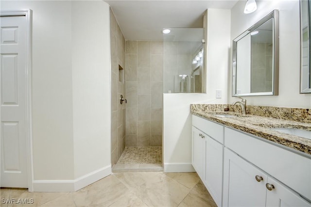 1101 SE 14th Ter, Cape Coral, FL 33990 - bathroom with vanity and walk in shower