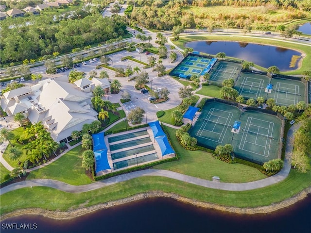 6848 Winding Cypress Dr, Naples, FL 34114 - aerial view of a large body of water