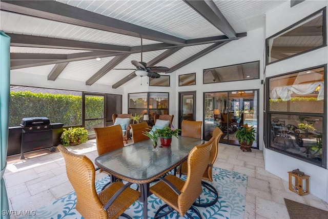 520 Raven Way, Naples, FL 34110 - view of sunroom