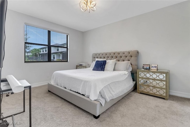 7501 Carnegie Way, Naples, FL 34119 - bedroom with light colored carpet and baseboards