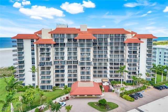 180 Seaview Ct Unit 607, Marco Island, FL 34145 - view of apartment building / complex featuring a water view