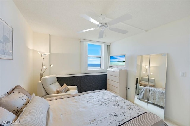 180 Seaview Ct Unit 607, Marco Island, FL 34145 - bedroom featuring a ceiling fan