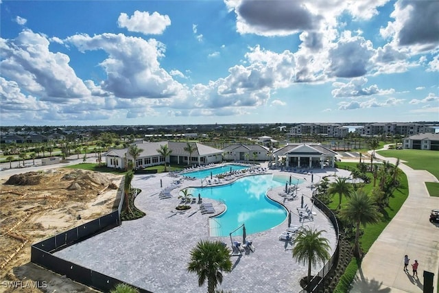 15889 Cranes Marsh Ct, Punta Gorda, FL 33982 - community pool with a patio