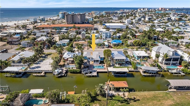 250 Ohio Ave, Fort Myers Beach, FL 33931 - aerial perspective of suburban area with a large body of water