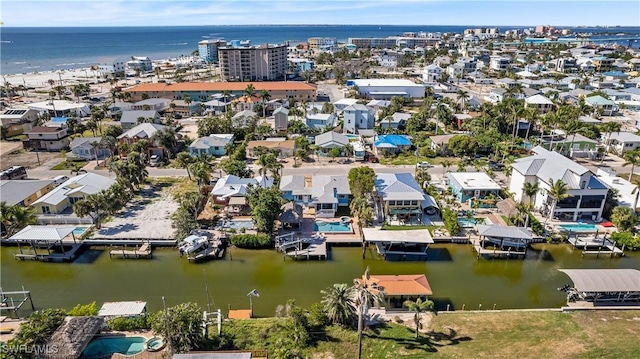 250 Ohio Ave, Fort Myers Beach, FL 33931 - aerial view of residential area featuring a nearby body of water