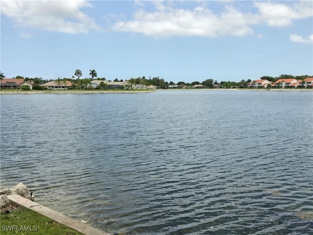 605 Squire Cir Unit 203, Naples, FL 34104 - water view with nearby suburban area