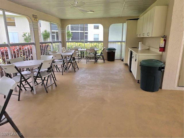 605 Squire Cir Unit 203, Naples, FL 34104 - view of sunroom