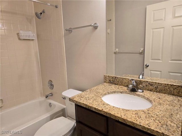 605 Squire Cir Unit 203, Naples, FL 34104 - full bathroom with vanity and washtub / shower combination