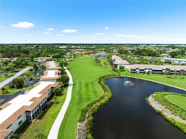 601 Teryl Rd Unit 2262, Naples, FL 34112 - drone / aerial view of a nearby body of water and a golf club