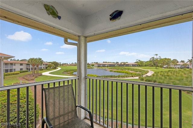 601 Teryl Rd Unit 2262, Naples, FL 34112 - balcony with a water view and a residential view