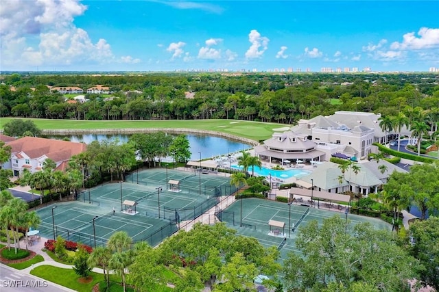 1940 Willow Bend Cir Unit 102, Naples, FL 34109 - bird's eye view of a nearby body of water