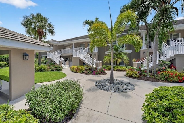 1940 Willow Bend Cir Unit 102, Naples, FL 34109 - view of home's community featuring stairs
