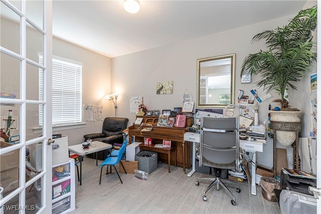 1050 Enbrook Loop, Naples, FL 34114 - office space with wood finished floors