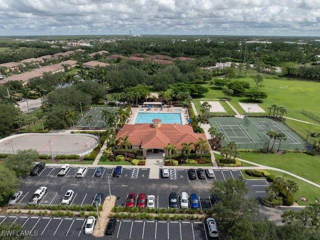 12455 Muddy Creek Ln, Fort Myers, FL 33913 - aerial view of a pool