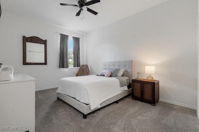 12455 Muddy Creek Ln, Fort Myers, FL 33913 - carpeted bedroom featuring baseboards and ceiling fan